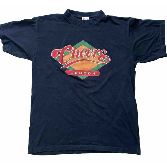 Cheers London T Shirt XL Vintage 2001 - Picture 1 of 3